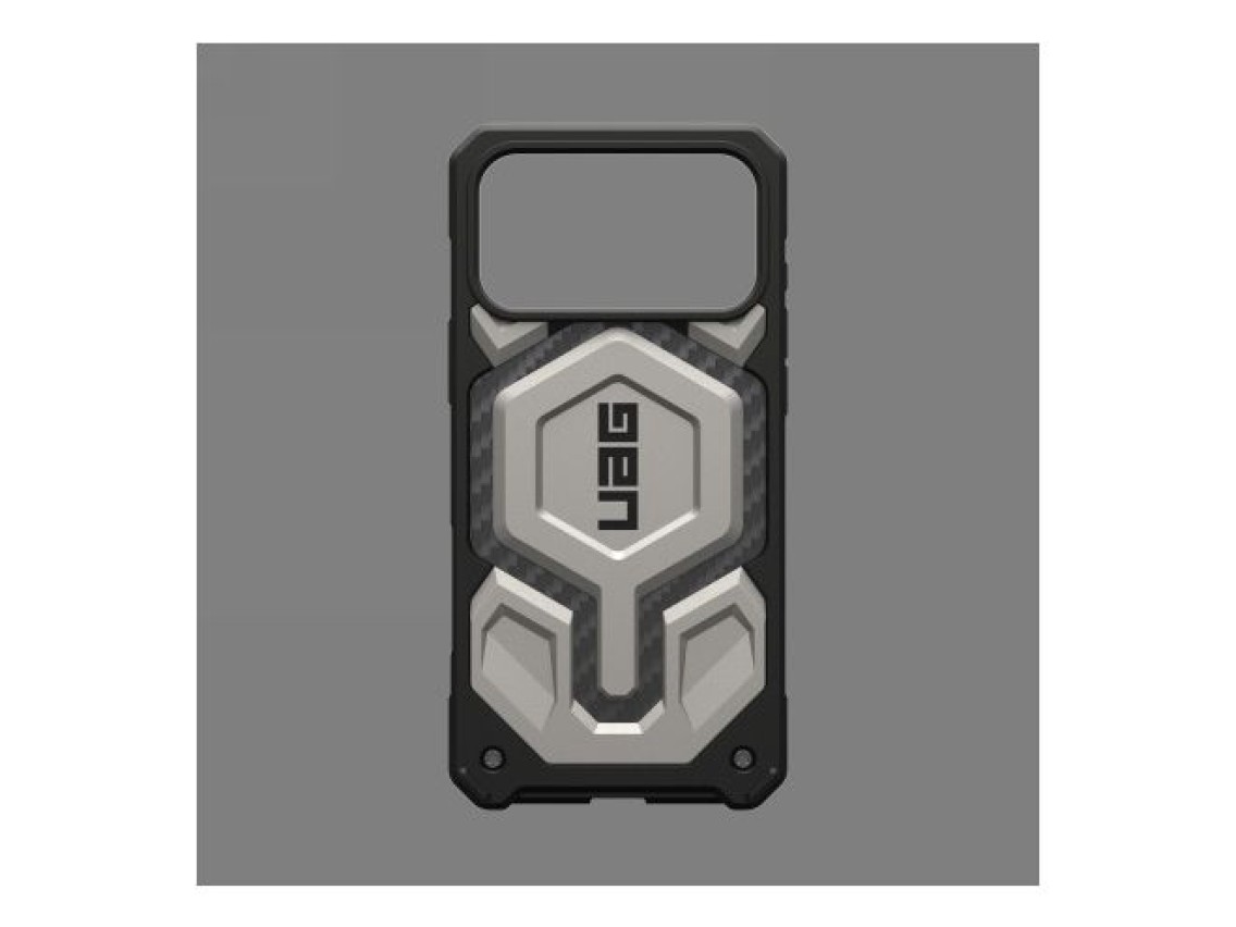 Capa UAG Monarch Pro MagSafe para iPhone 17 Pro Max - titânio