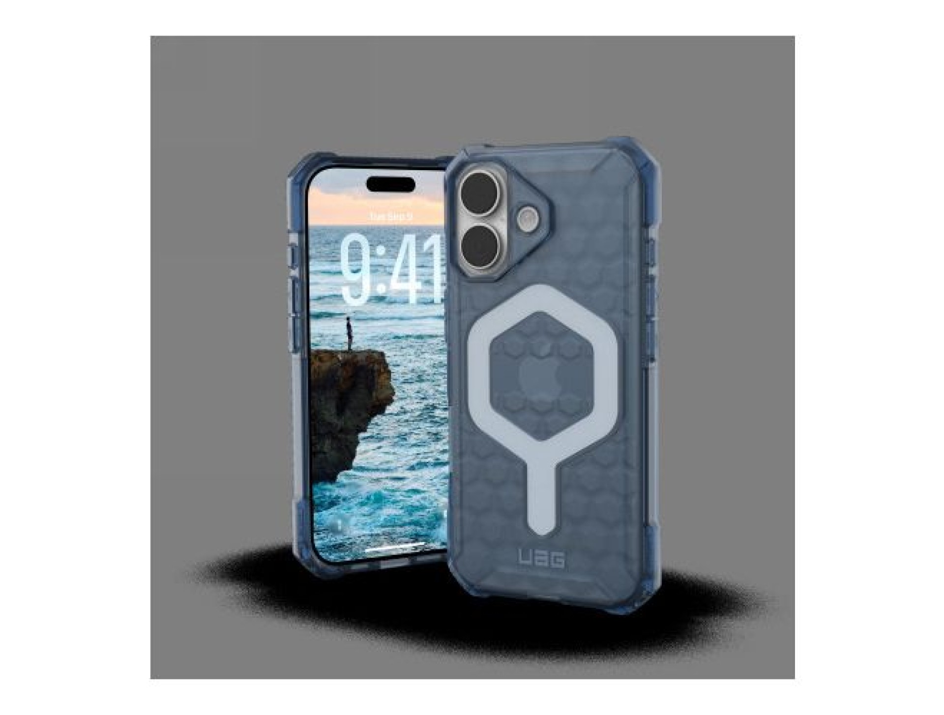 Capa UAG Essential Armor MagSafe para iPhone 17 - Azul