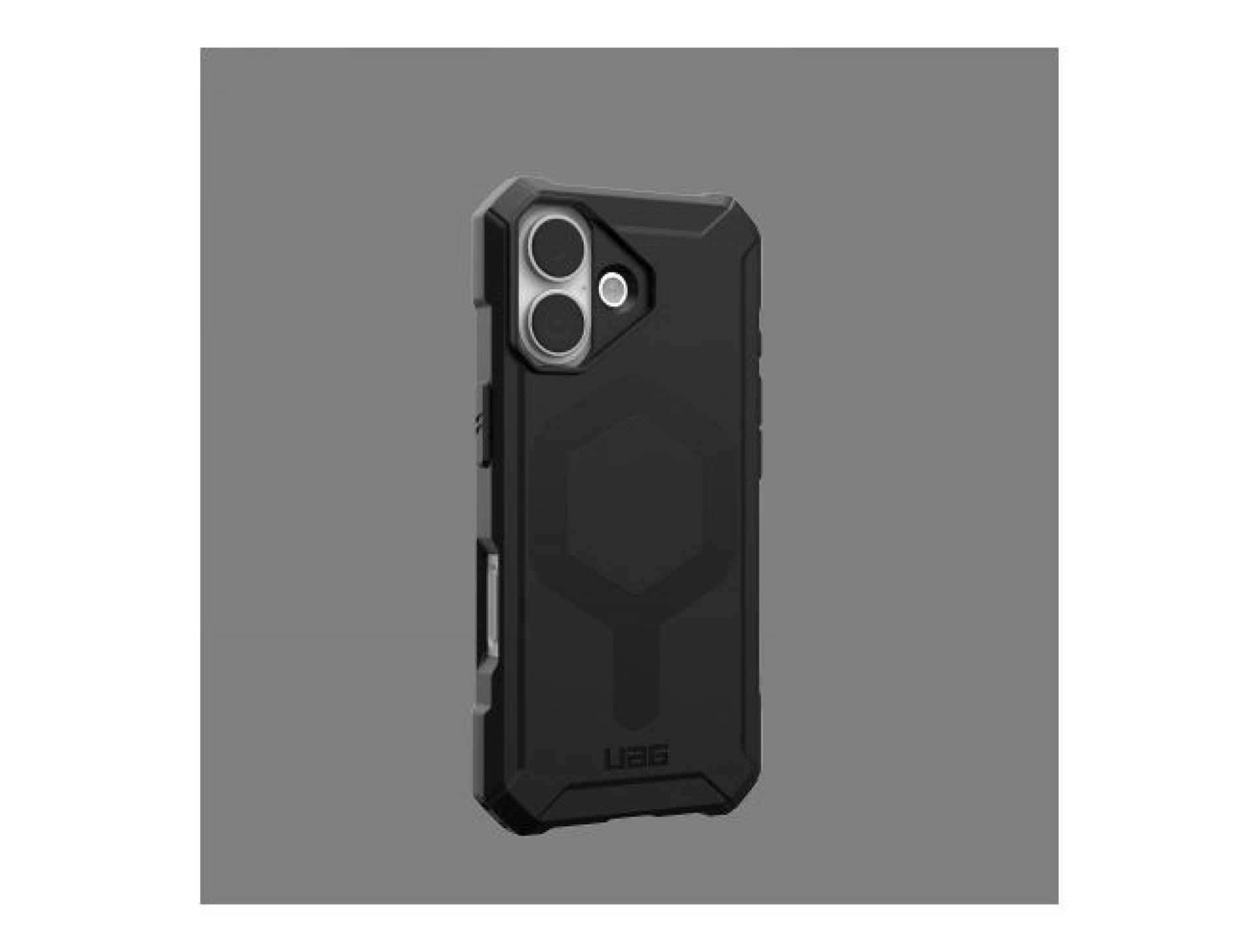 Capa UAG Essential Armor MagSafe para iPhone 17 - preta