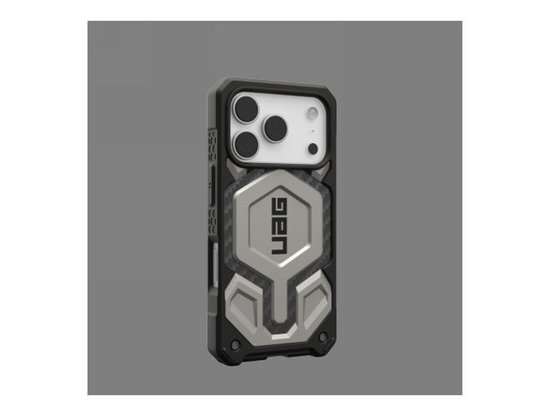 UAG Monarch Pro MagSafe case for iPhone 17 Pro - titanium