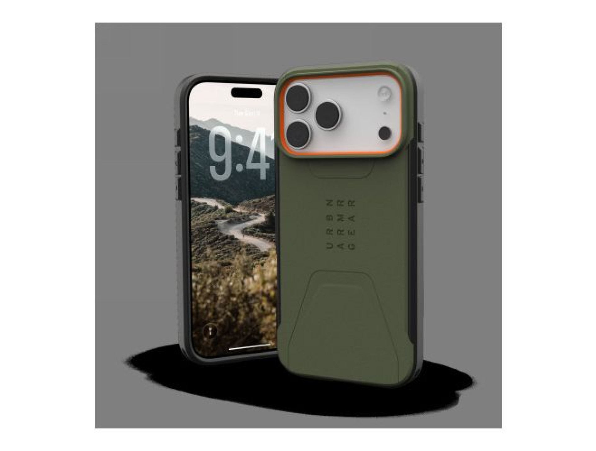 Capa UAG Civilian MagSafe para iPhone 17 Pro Max - Laranja Oliva