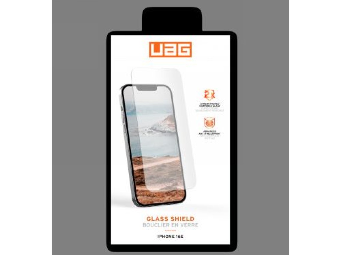 Protector de cristal UAG para iPhone 16e