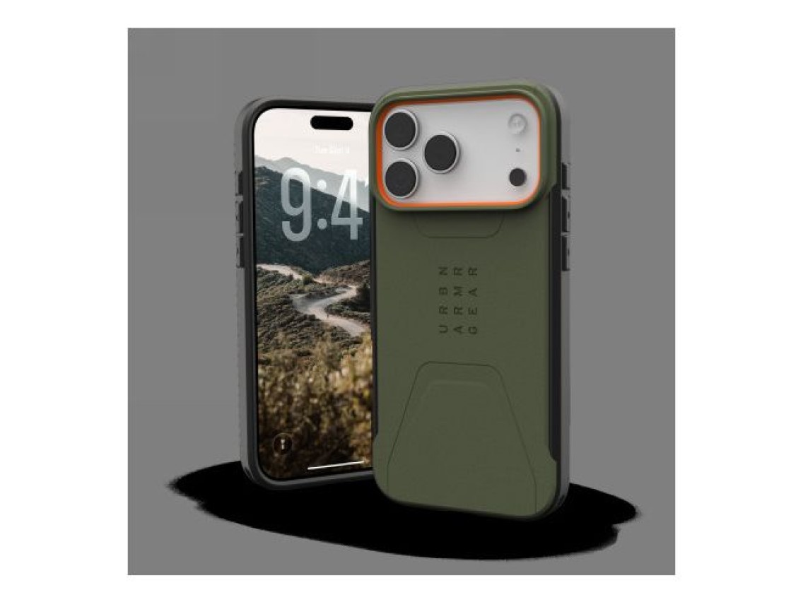 Capa UAG Civilian MagSafe para iPhone 17 Pro Max - Laranja Oliva