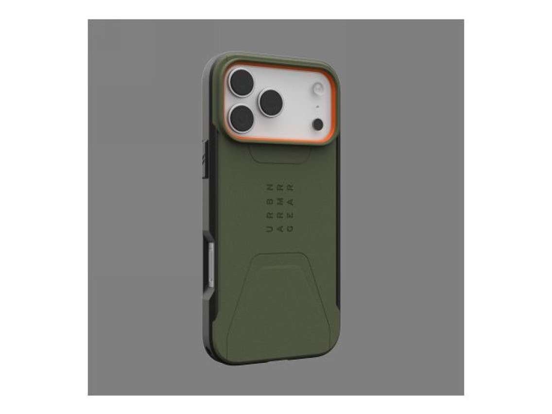 Capa UAG Civilian MagSafe para iPhone 17 Pro Max - Laranja Oliva