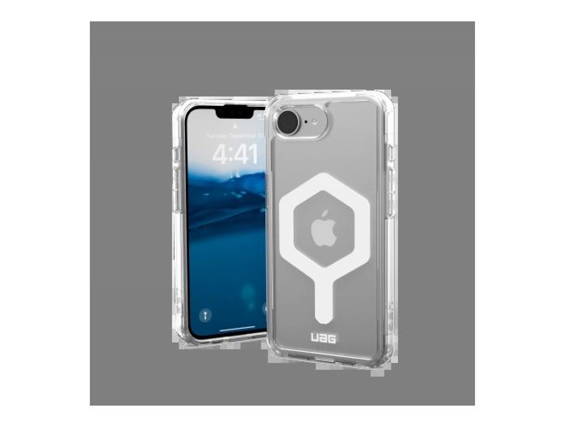 UAG Plyo MagSafe iPhone 16e Case - Clear