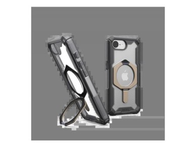 Capa UAG Plasma XTE MagSafe para iPhone 16e - Cinza Transparente Capa UAG Plasma XTE MagSafe para iPhone 16e - Cinza Transparente