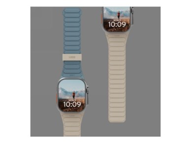 UAG Pathfinder Silicone Double-Sided Magnetic Strap for Apple Watch 42 / 44 / 45 / 46 / 49mm - Gray- UAG Pathfinder Silicone Double-Sided Magnetic Strap for Apple Watch 42 / 44 / 45 / 46 / 49mm - Gray-