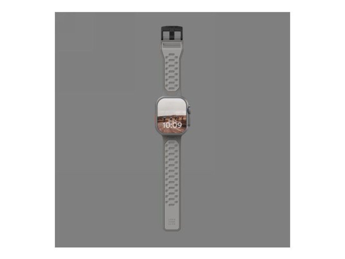Pulseira de silicone UAG Civilian para Apple Watch 42/44/45/46/49 mm - Titânio