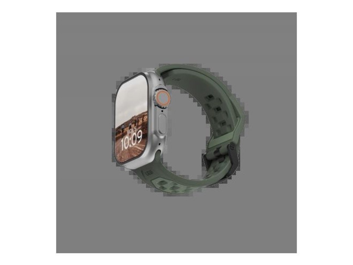 UAG Civilian Silicone Strap for Apple Watch 42 / 44 / 45 / 46 / 49mm - Green