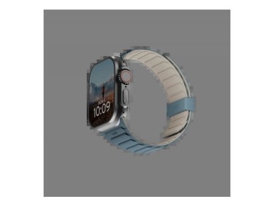 UAG Pathfinder Silicone Double-Sided Magnetic Strap for Apple Watch 42 / 44 / 45 / 46 / 49mm - Gray- UAG Pathfinder Silicone Double-Sided Magnetic Strap for Apple Watch 42 / 44 / 45 / 46 / 49mm - Gray-