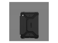 Capa UAG Metropolis SE com suporte para caneta stylus para Samsung Galaxy Tab S9 FE - Preta