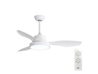 Ceiling fan led 120cm dc 38w + luz 22w 2.160lm 3.000k - 4.000k - 5.000k mod. �rtico edm