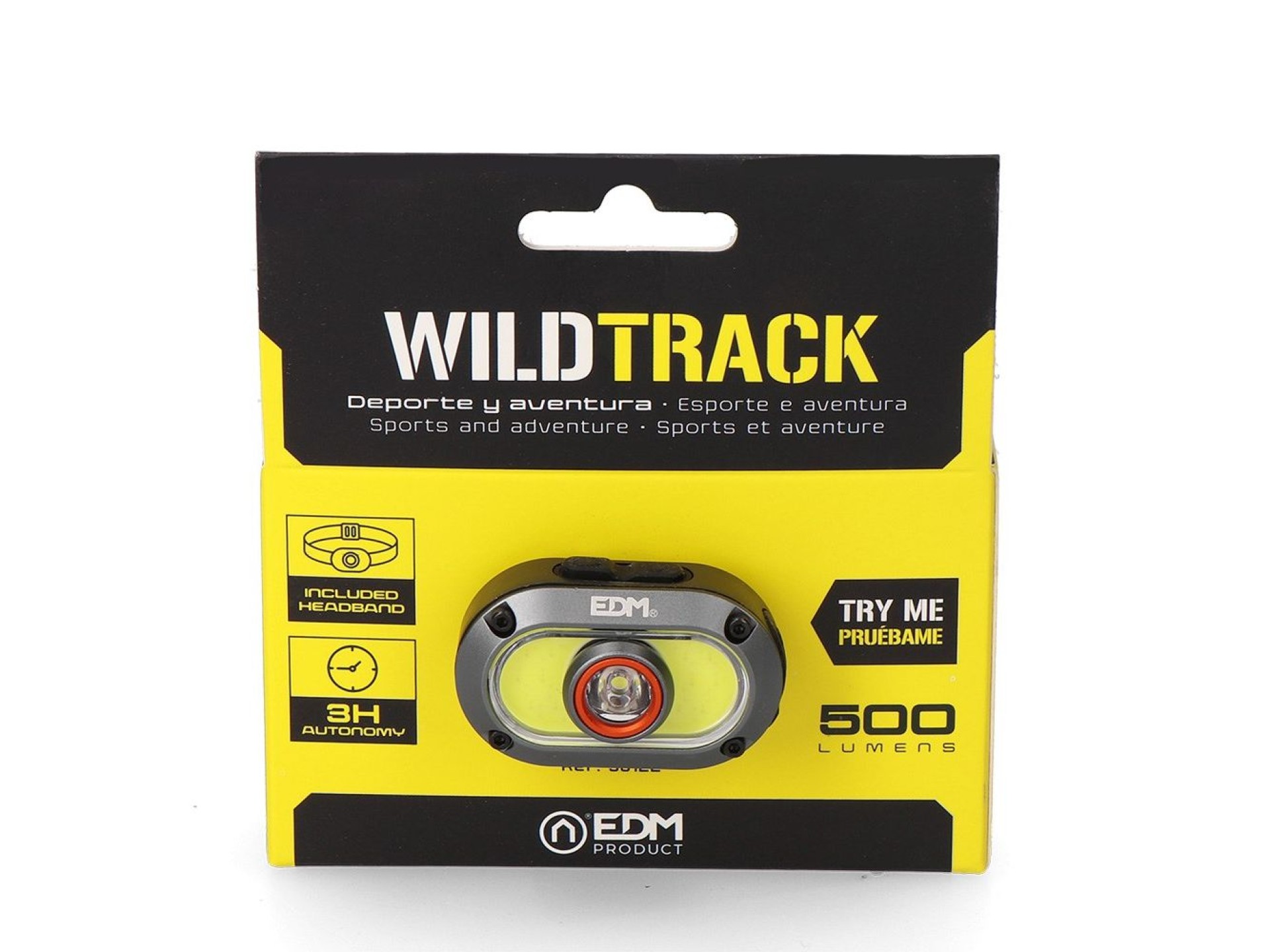Wildtrack tx2 led head torch, aluminum, rechargeable, 7 + 5 w - 50 x 32 x 37 mm