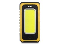 Linterna led cob solar force, recargable, con gancho e im�n, 10 w 750 lm