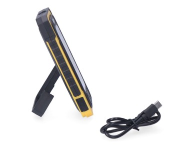 Linterna led cob solar force, recargable, con gancho e im�n, 10 w 750 lm
