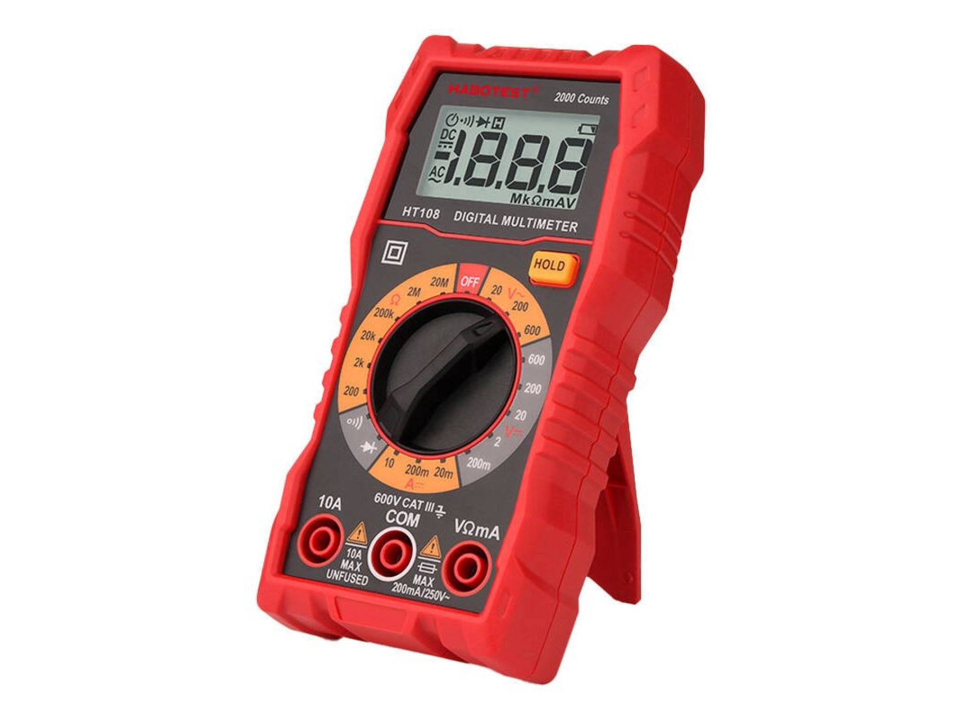 Multímetro digital universal Habotest HT108L