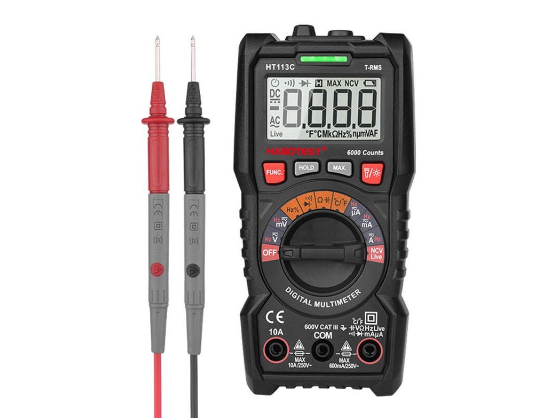 Multímetro digital universal Habotest HT113C