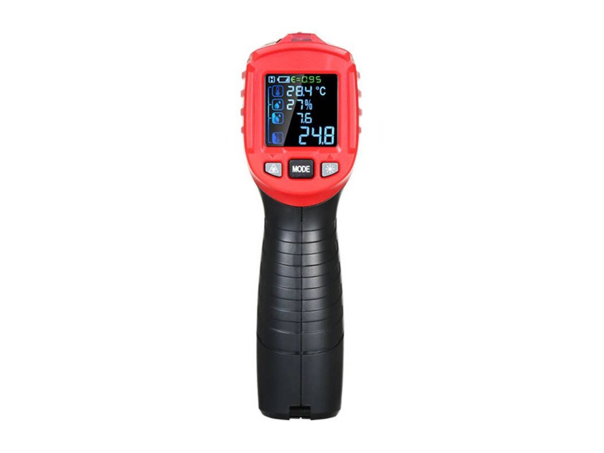 Digital Laser Pyrometer Habotest HT651D, moisture meter