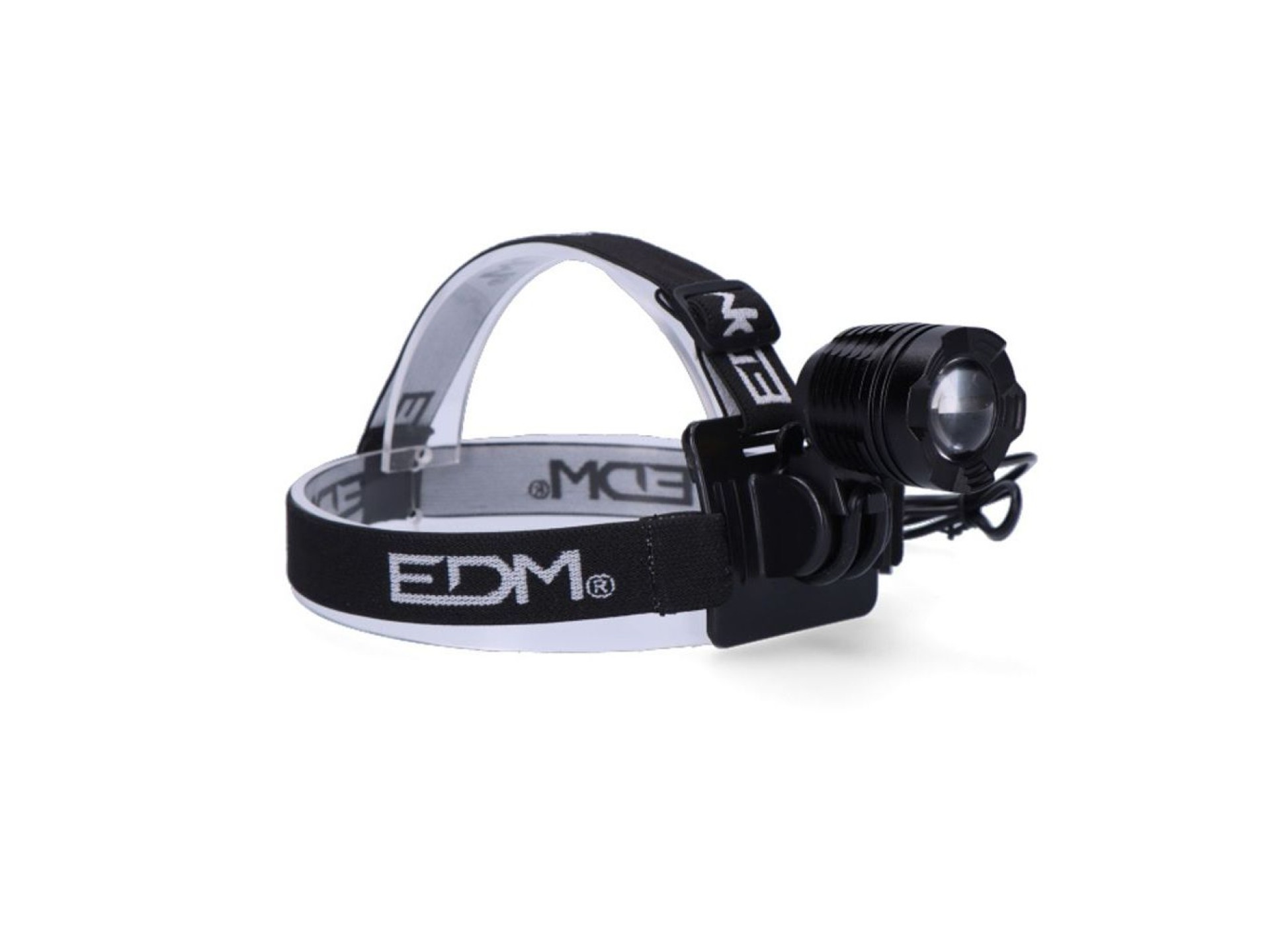 Foco led de aluminio recargable 180 lm, 50 lm, flash. función frontal / bicicleta