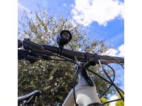 Foco led de aluminio recargable 180 lm, 50 lm, flash. función frontal / bicicleta Foco led de aluminio recargable 180 lm, 50 lm, flash. función frontal / bicicleta