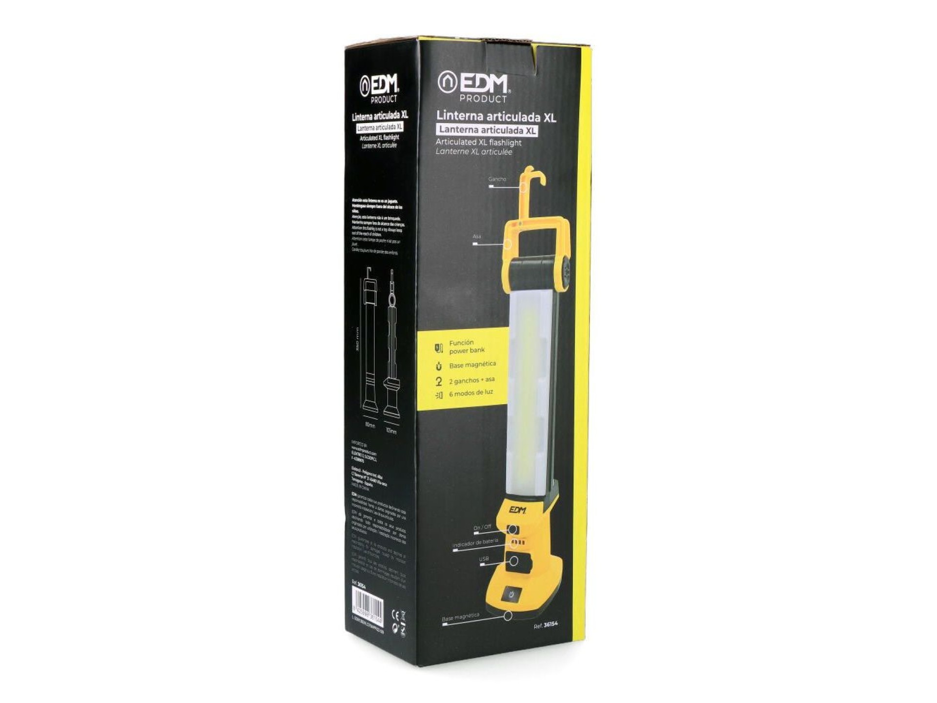 Xl articulated lamp 20w 1500lm