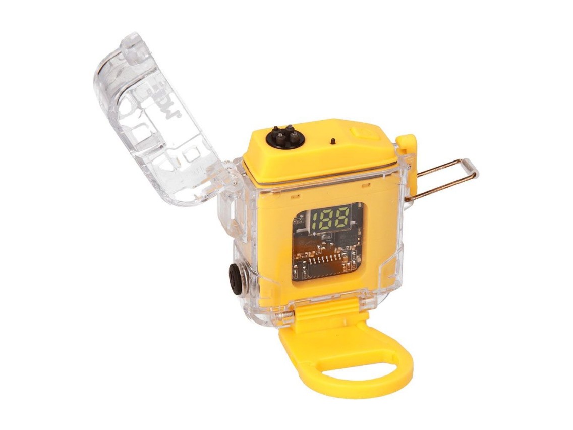 Lanterna led/isqueiro de plasma, firestrike 500 lm, 5 w, 59 x 30 x 73 mm