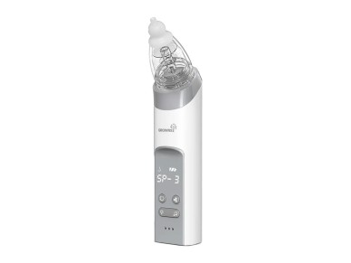 Aspirador nasal Grownsy com 3 pontas (cinza)