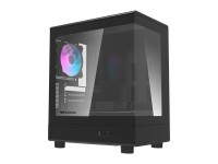 Gabinete para computador Darkflash DB330M + 3 ventoinhas (preto)