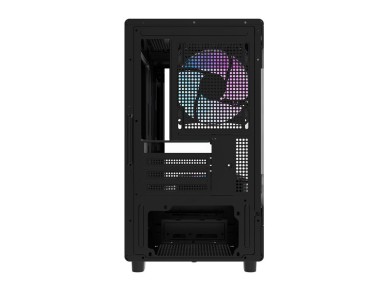 Gabinete para computador Darkflash DB330M + 3 ventoinhas (preto)
