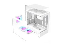 Gabinete para computador Darkflash DB330M + 3 ventoinhas (branco) Gabinete para computador Darkflash DB330M + 3 ventoinhas (branco)