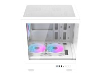 Gabinete para computador Darkflash DB330M + 3 ventoinhas (branco) Gabinete para computador Darkflash DB330M + 3 ventoinhas (branco)