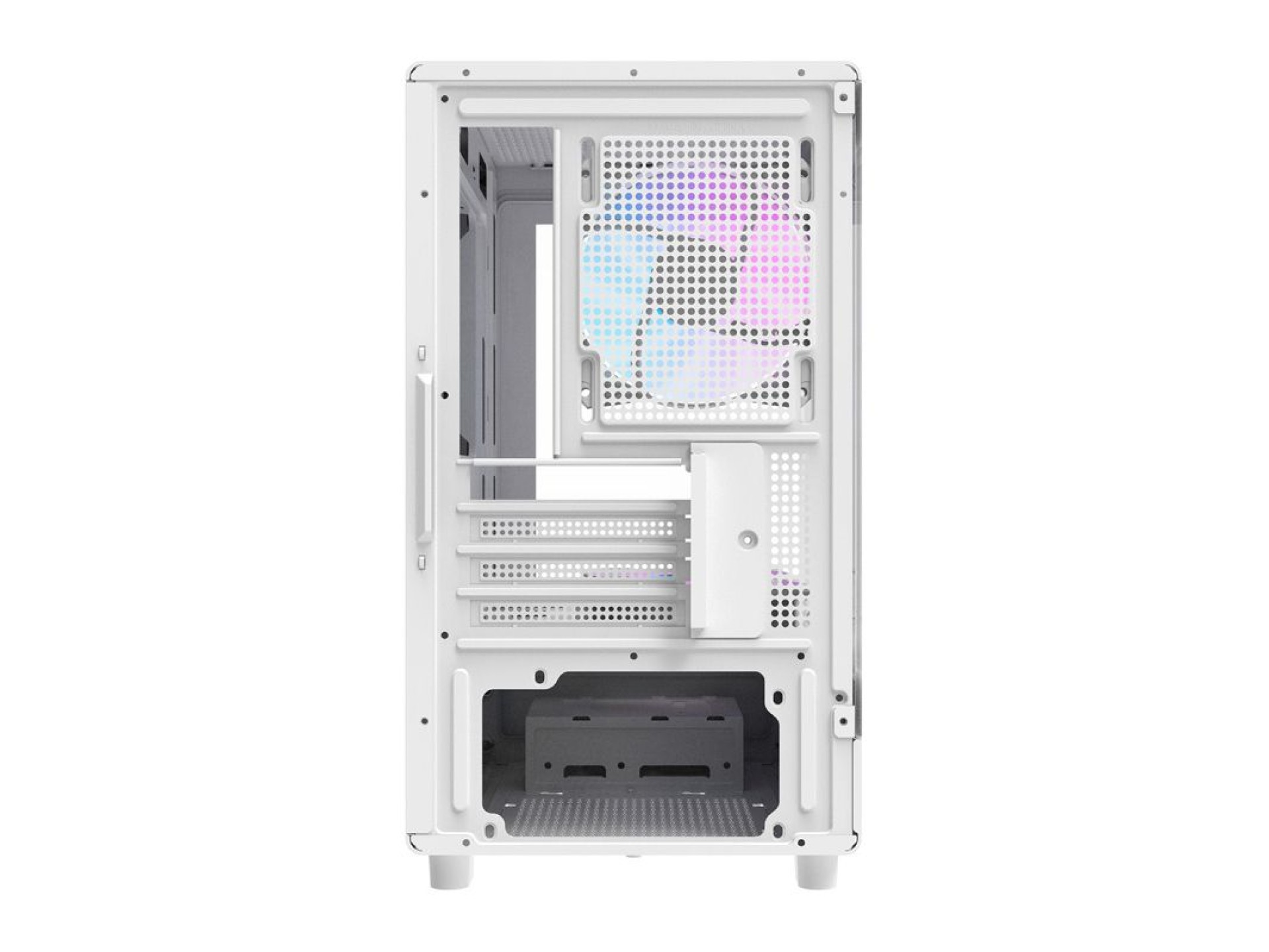 Gabinete para computador Darkflash DB330M + 3 ventoinhas (branco)