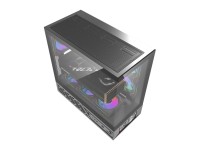DarkFlash DS950V computer case with display (black) + 6 fans