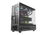 DarkFlash DS950V computer case with display (black) + 6 fans