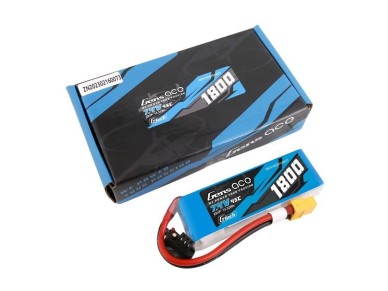 GensAce G-Tech LiPo 1800mAh 7.4V 45C 2S1P XT60 Battery