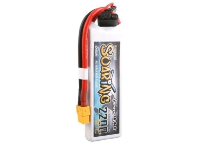 Batería Gens Ace G-Tech Soaring de 2200 mAh, 7,4 V, 30 C, 2S1P XT60 Batería Gens Ace G-Tech Soaring de 2200 mAh, 7,4 V, 30 C, 2S1P XT60