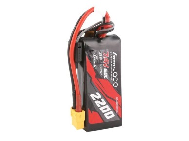 GensAce G-Tech LiPo 2200mAh 7.4V 60C 2S1P XT60 Battery GensAce G-Tech LiPo 2200mAh 7.4V 60C 2S1P XT60 Battery