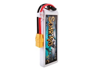 Batería Lipo Gens ace G-Tech Soaring de 3300 mAh, 11,1 V, 30 C, 3S1P, con conector XT90 Batería Lipo Gens ace G-Tech Soaring de 3300 mAh, 11,1 V, 30 C, 3S1P, con conector XT90