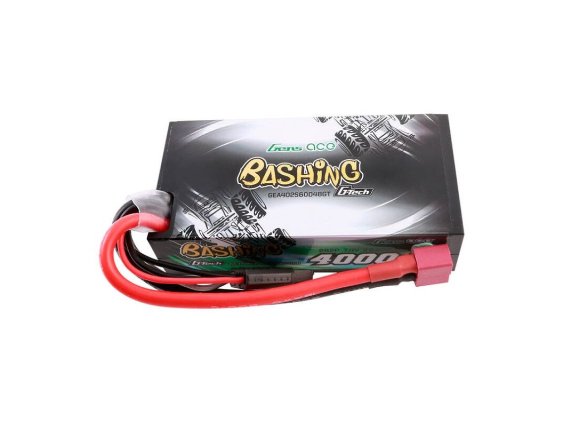 Bateria LiPo Gens ace G-Tech 4000mAh 2S2P 7.4V 60C