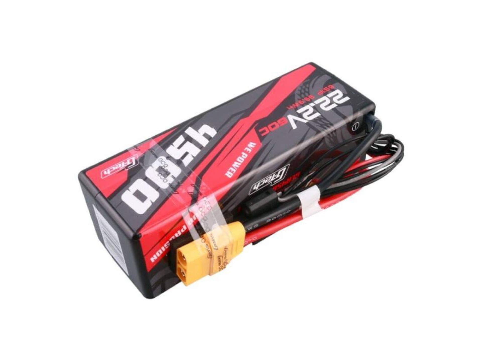 Gens ace G-Tech 4500mAh 6S1P 22.2V 60C HardCase RC car Lipo Battery 14#