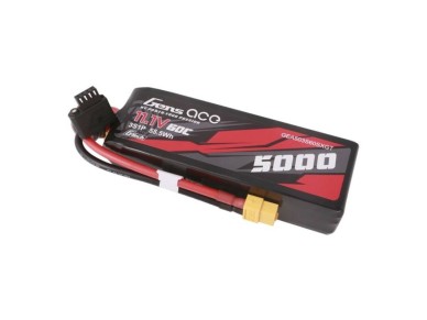 Batería de polímero de litio Gens ace G-Tech de 5000 mAh, 11,1 V, 60 C, 3S1P y conector XT60 Batería de polímero de litio Gens ace G-Tech de 5000 mAh, 11,1 V, 60 C, 3S1P y conector XT60