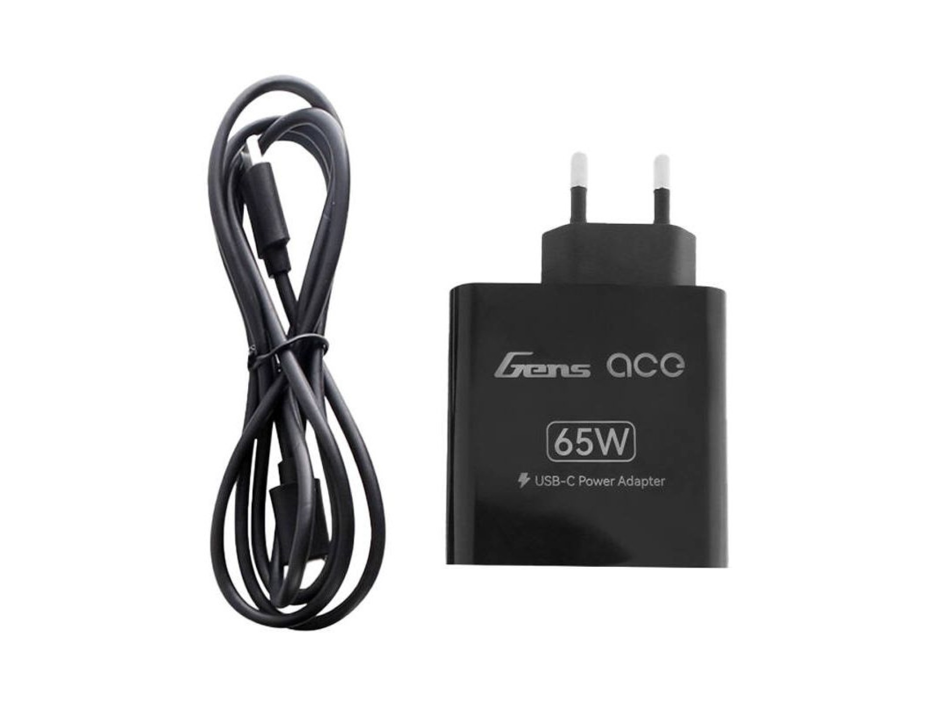 Fonte de alimentação Gens Ace 65W - Adaptador UE