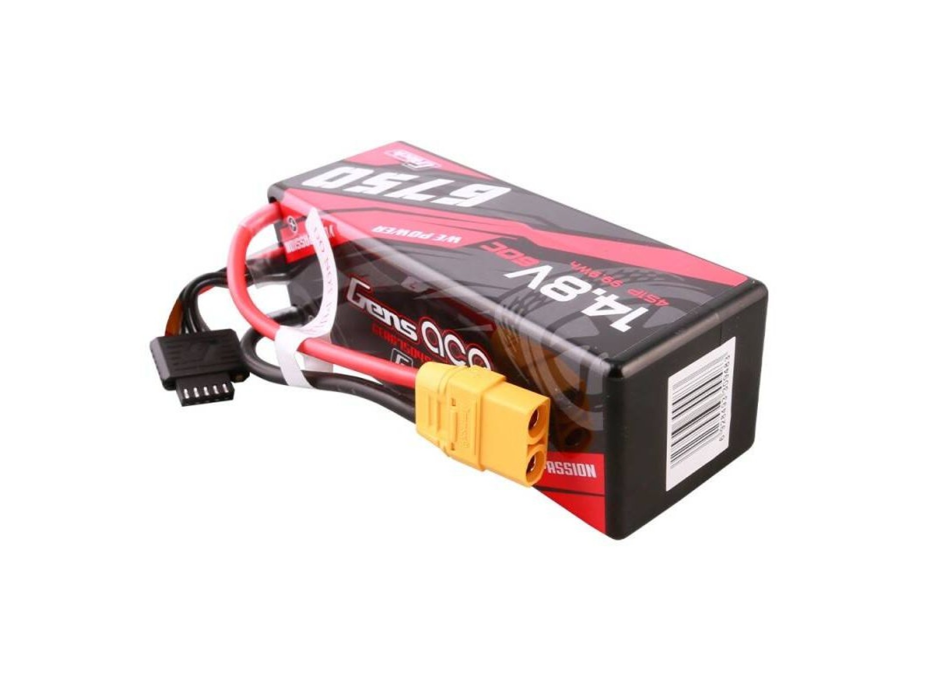 Gens ace G-Tech 6750mAh 14.8V 60C 4S1P 14# XT90 Battery
