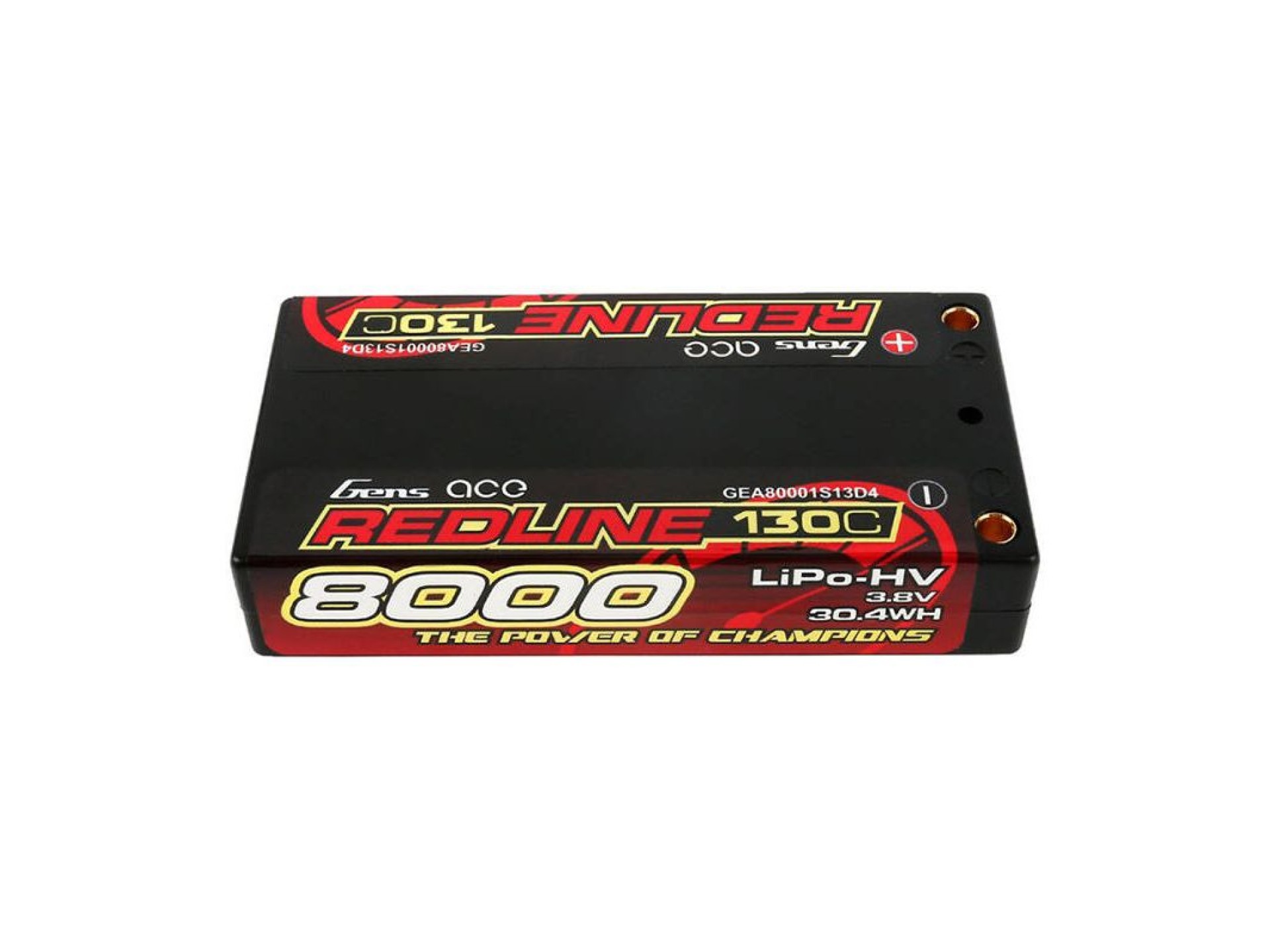 Batería de polímero de litio GENS ACE 8000 mAh 3,8 V 1S2P 130 C