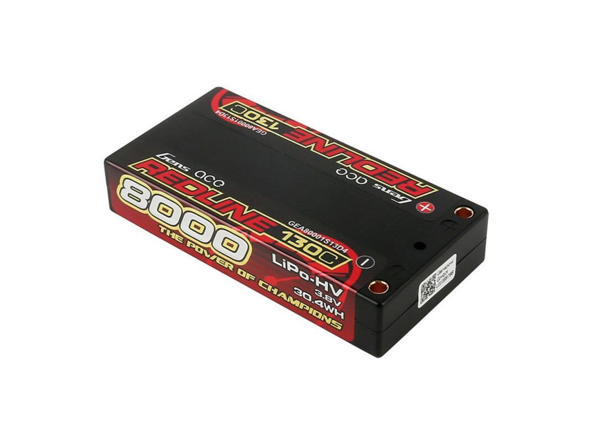 Batería de polímero de litio GENS ACE 8000 mAh 3,8 V 1S2P 130 C