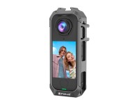 Funda protectora de metal Puluz para Insta 360 X4 Air (gris) Funda protectora de metal Puluz para Insta 360 X4 Air (gris)