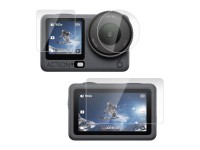 Puluz tempered glass set for DJI Osmo Action 6 (3 pcs). Puluz tempered glass set for DJI Osmo Action 6 (3 pcs).