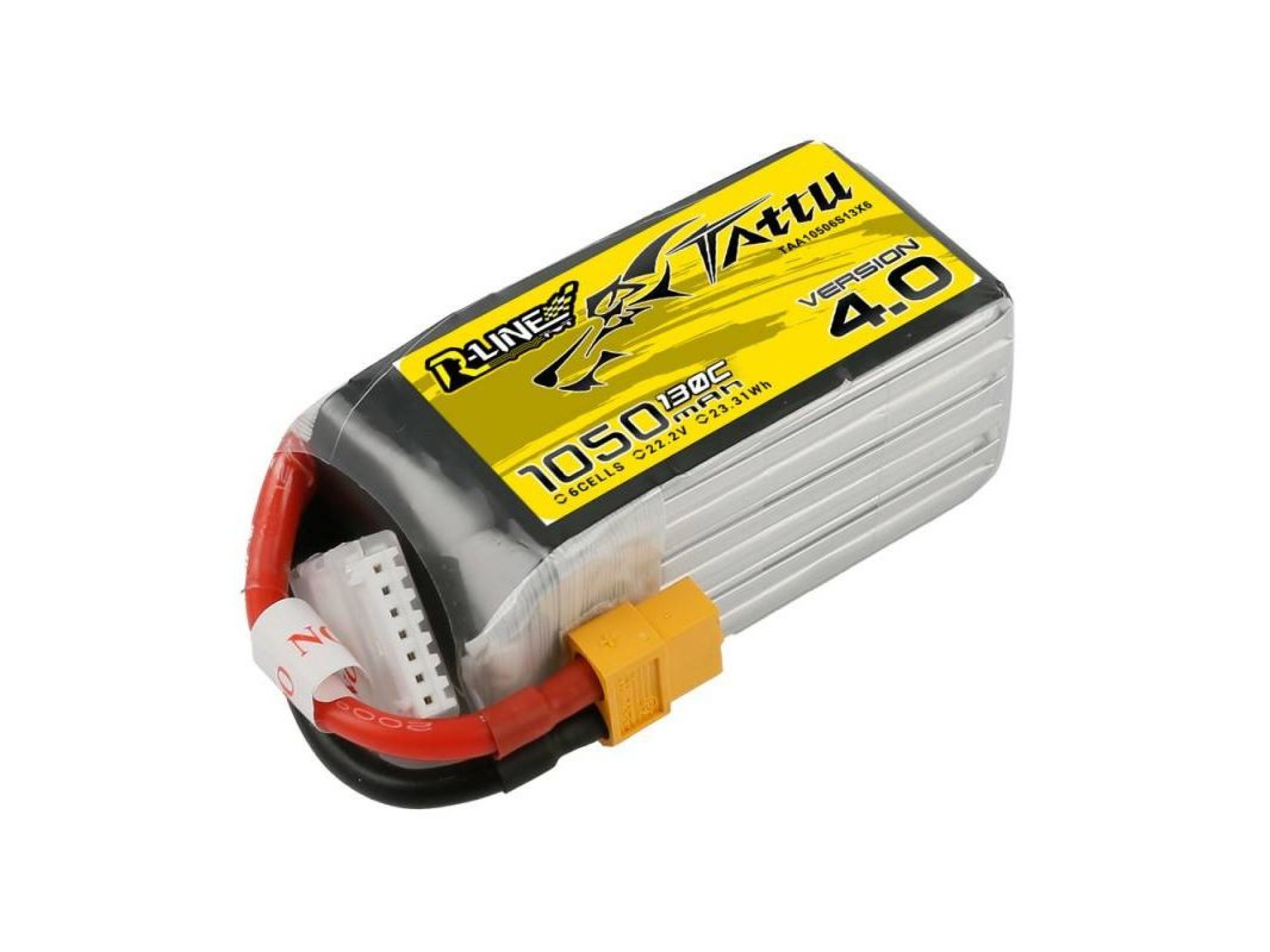 Bateria Tattu R-Line 4.0 1050mAh 22.2V 130C 6S1P XT60