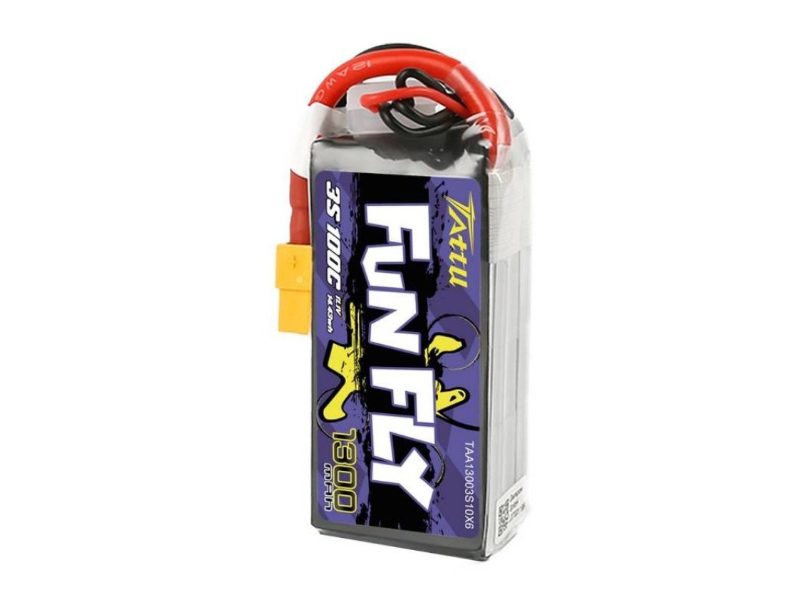 Battery Tattu Funfly 1300mAh 11,1V 100C 3S1P