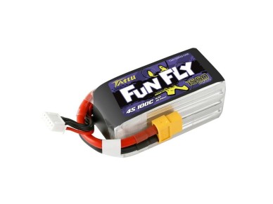 Battery Tattu Funfly 1550mAh 14,8V 100C 4S1P Battery Tattu Funfly 1550mAh 14,8V 100C 4S1P